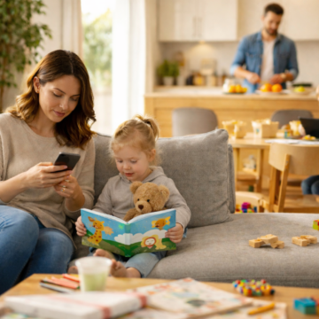 Zwischen Nähe und Notification: Elternschaft im digitalen Zeitalter