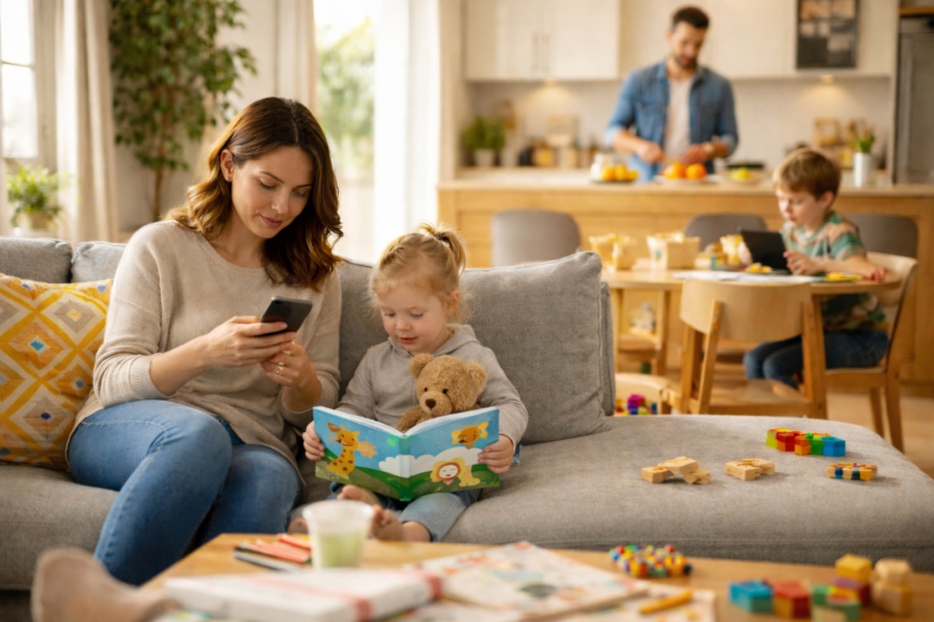 Zwischen Nähe und Notification: Elternschaft im digitalen Zeitalter