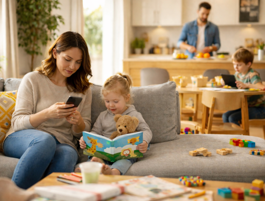 Zwischen Nähe und Notification: Elternschaft im digitalen Zeitalter